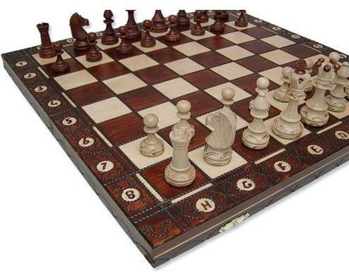 Шахматы "Сенатор" (Польша, дерево, 42х21х5см), Madon (31129)