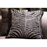 Подушка с бисером "Зебра" черный 45*45см (TT-00013442)