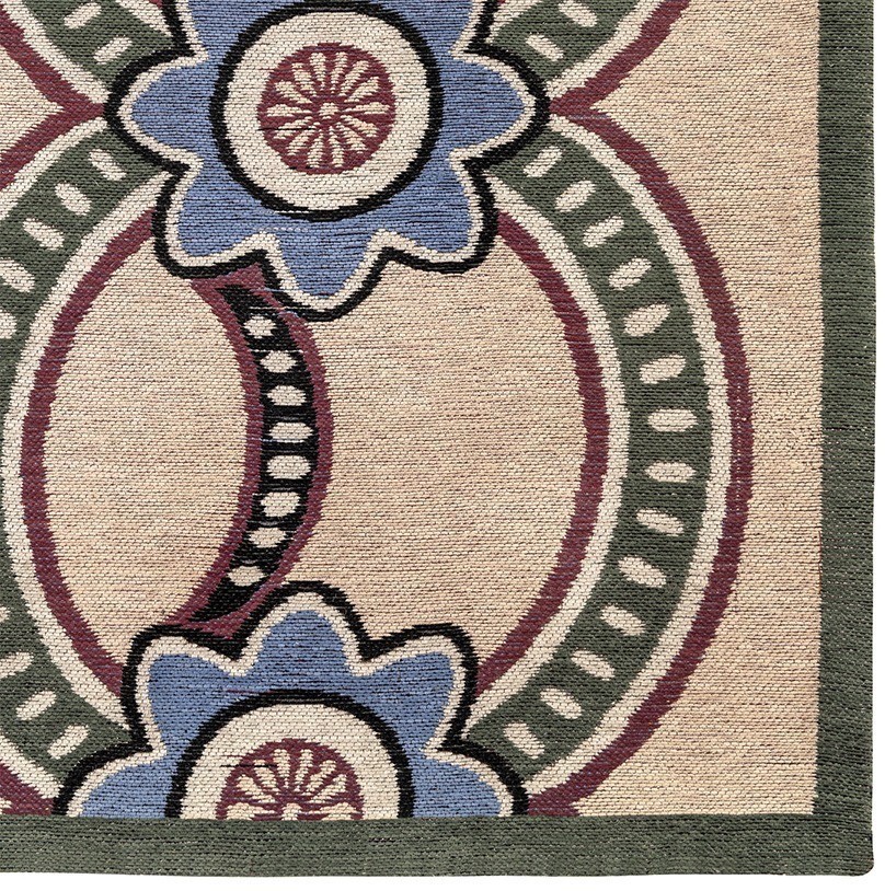 Ковер из хлопка по мотивам эвенских орнаментов из коллекции cultural heritage, 200х300 см (78517)