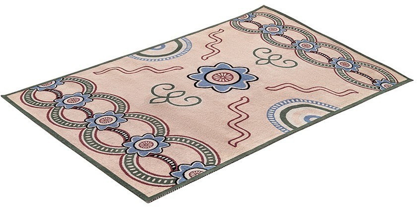 Ковер из хлопка по мотивам эвенских орнаментов из коллекции cultural heritage, 200х300 см (78517)