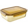 Контейнер для хранения и переноски продуктов 1,5 л янтарного цвета (76234)