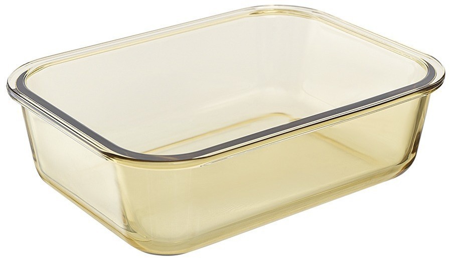 Контейнер для хранения и переноски продуктов 1,5 л янтарного цвета (76234)