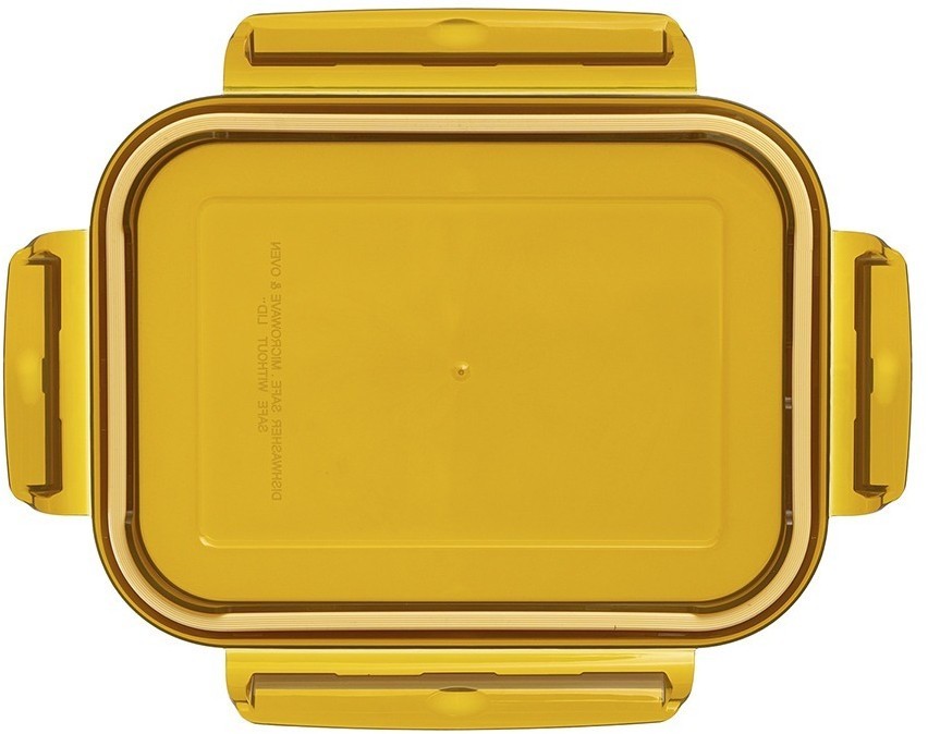 Контейнер для хранения и переноски продуктов 1,5 л янтарного цвета (76234)