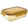 Контейнер для хранения и переноски продуктов 1,5 л янтарного цвета (76234)