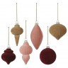 Набор ёлочных украшений velvet mood из коллекции new year essential, 6 шт. (78278)