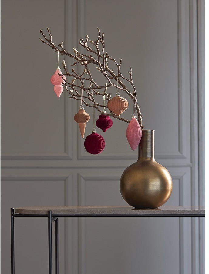 Набор ёлочных украшений velvet mood из коллекции new year essential, 6 шт. (78278)