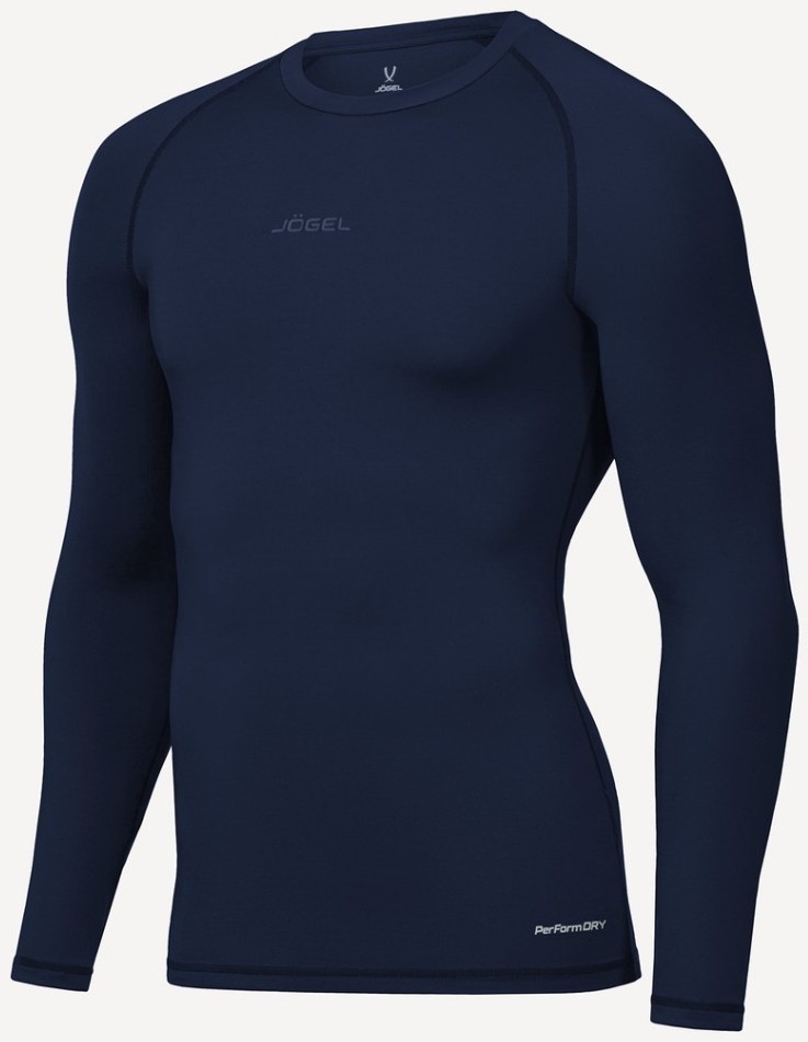 Футболка компрессионная с длинным рукавом CAMP PerFormDRY Baselayer LS Tee Tall, темно-синий (1565458)