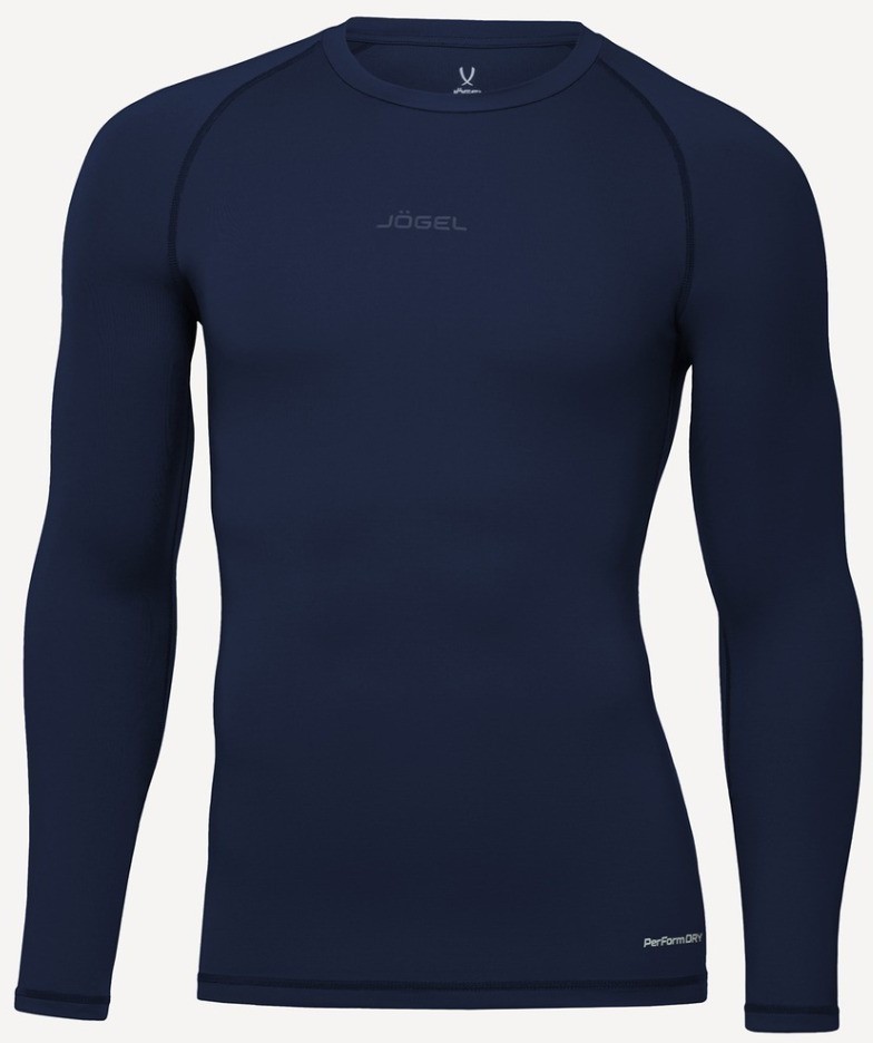 Футболка компрессионная с длинным рукавом CAMP PerFormDRY Baselayer LS Tee Tall, темно-синий (1565458)
