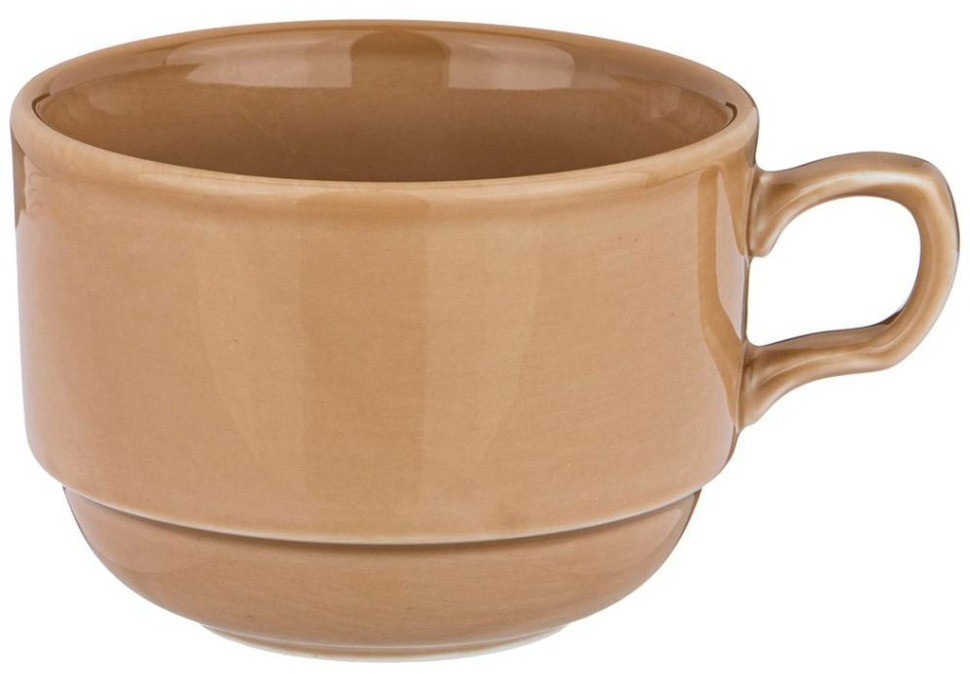 Чашка чайная lefard tint 250мл (мокко)  мал.уп.- 6шт. мин. партия (48-848)