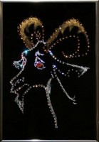 Картина Подарок года с кристаллами Swarovski (1542)