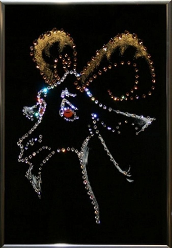 Картина Подарок года с кристаллами Swarovski (1542)