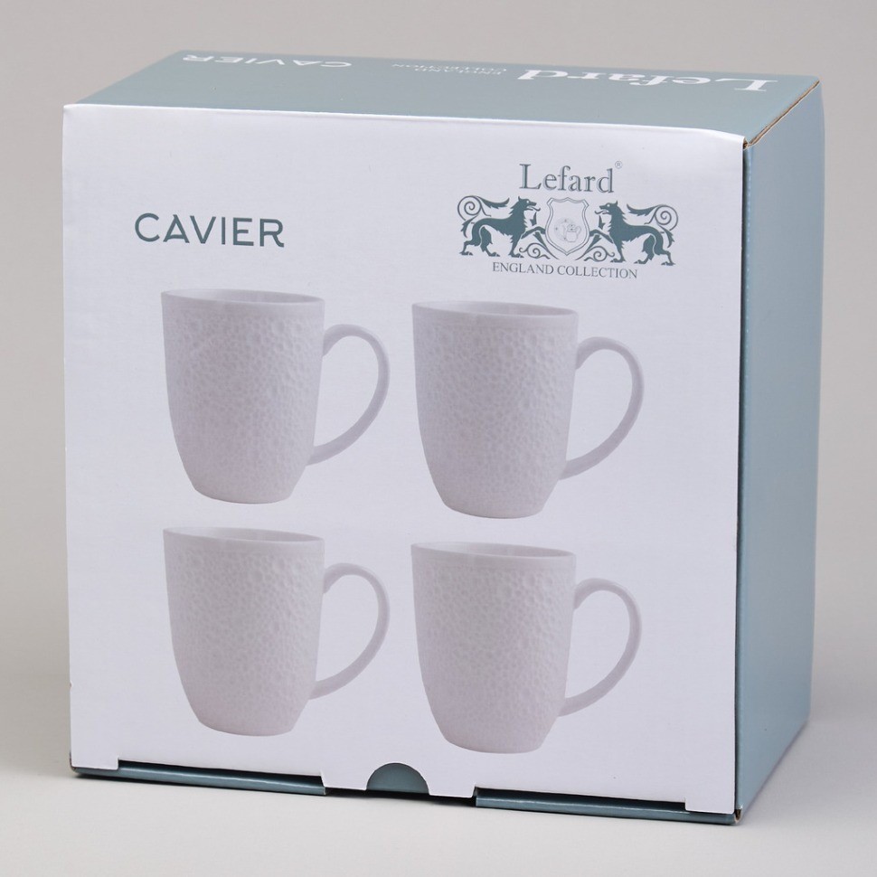 Набор кружек lefard "cavier" 4 шт. 420 мл (171-331)