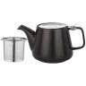 Чайник с металл.ситом и крышкой bronco "luster" 1200мл, 23,5*11*12,5см, темно-серый (470-409)