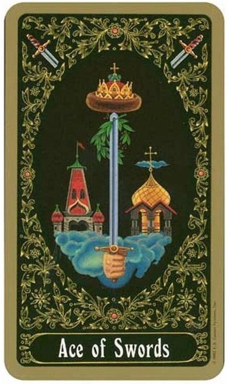 Карты Таро "Russian Tarot of St. Petersburg" US Games / Таро Русское Санкт-Петербург (33532)