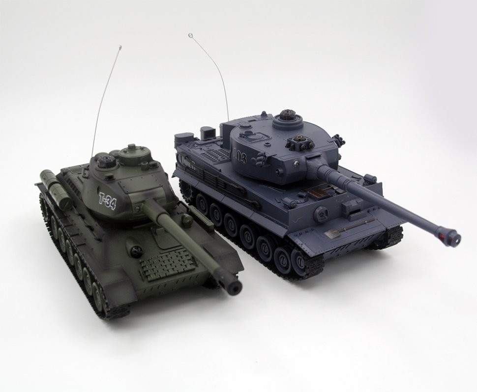 Радиоуправляемый танковый бой Советский и Немецкий танк 1:28 (99824)