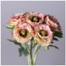 Букет искусственных цветов "ранункулюс" высота= 31см Lefard (287-523)