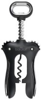 Штопор BarCraft с крыльями, черный BCSCREWWING