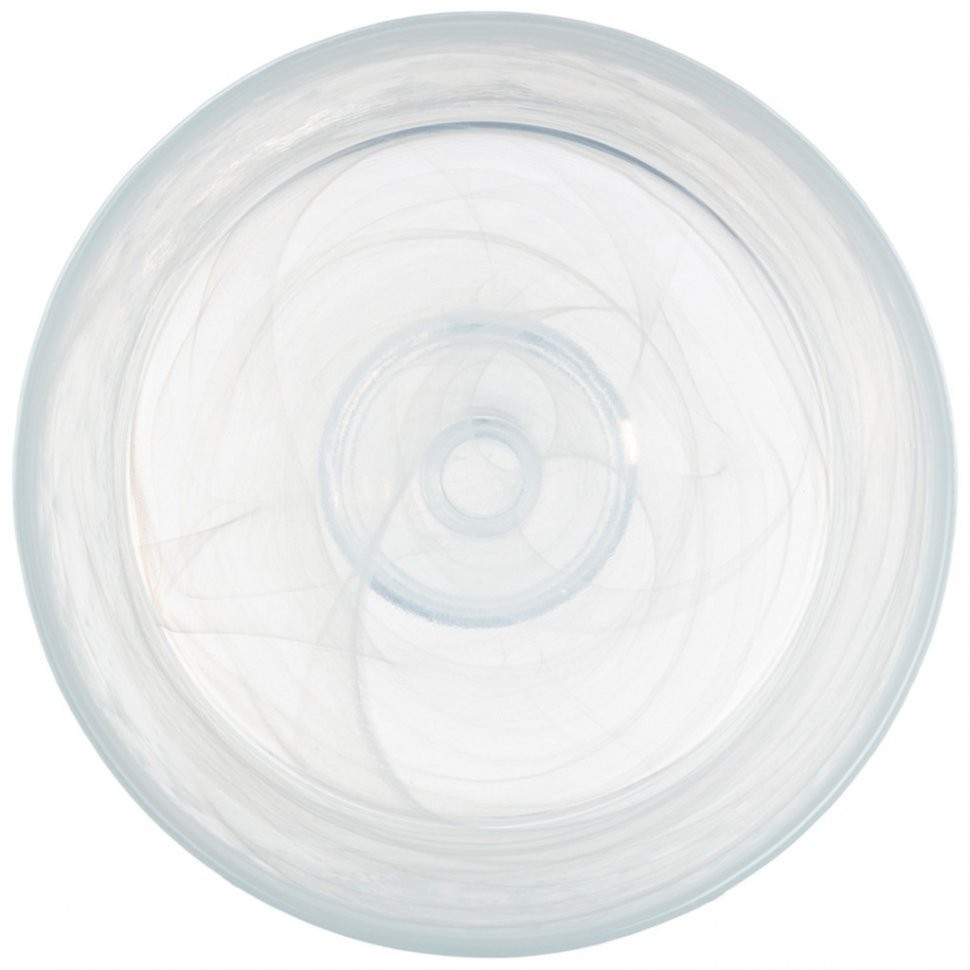 Блюдо на ножке "alabaster white" диаметр 21 см, высота 16 cм Bronco (332-055)