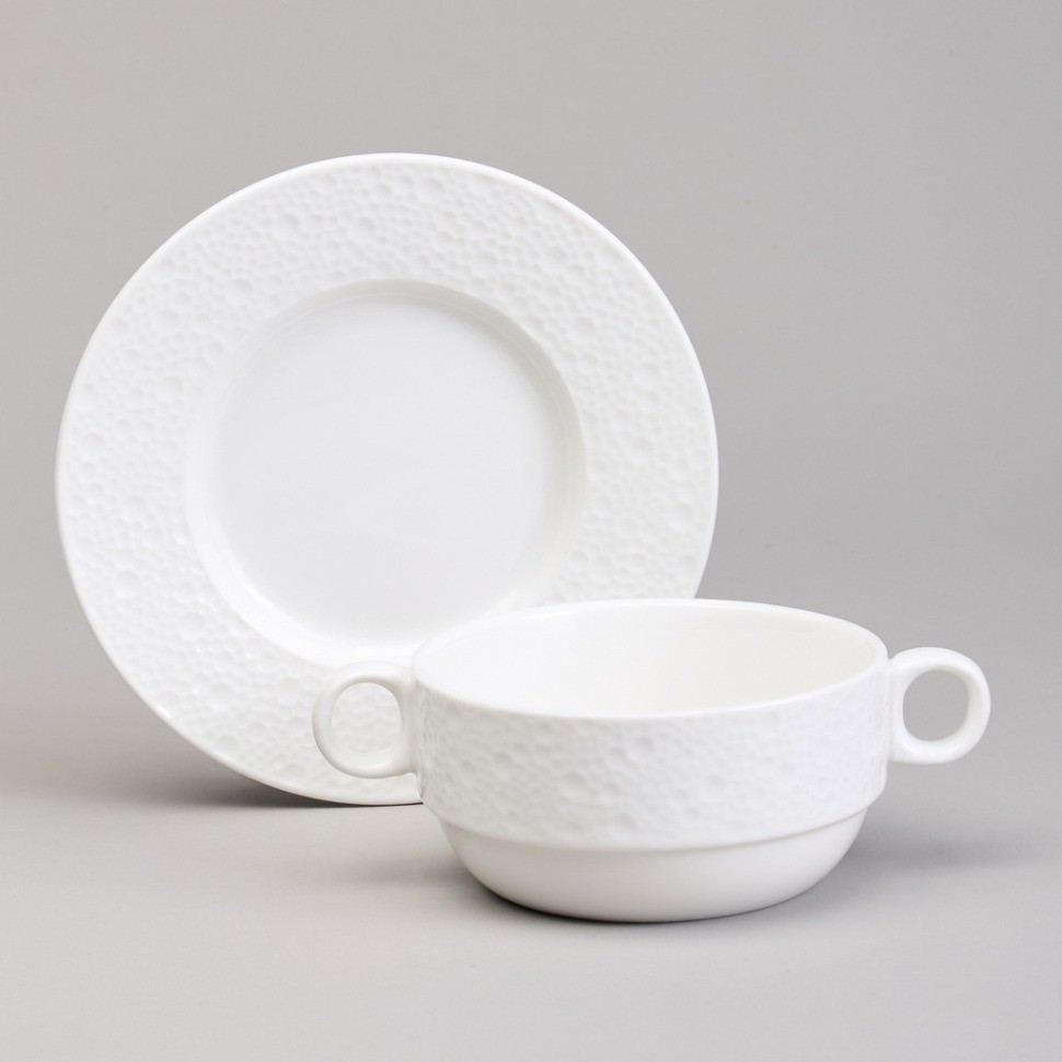 Бульонница с блюдцем lefard "cavier" 280 мл (171-338)