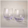 Набор стаканов для воды/сока из 2 шт "bubles" purple 425 мл Lefard (693-043)