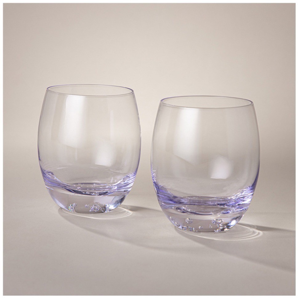 Набор стаканов для воды/сока из 2 шт "bubles" purple 425 мл Lefard (693-043)