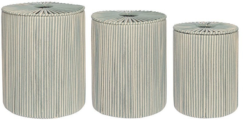 Корзина плетеная dholak mint из коллекции ethnic, размер s (77218)