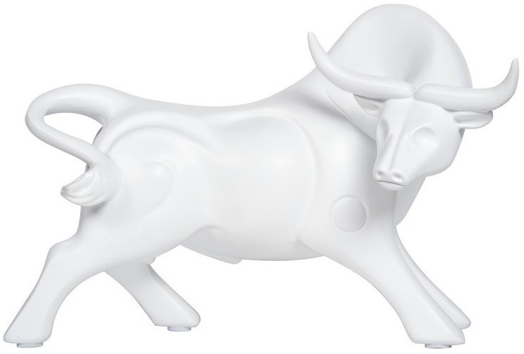 Статуэтка "Бык" белый 20*11*14см (TT-00005576)