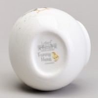 Солонка с ложкой lefard &quot;funny hens&quot; 9*9,5 см 150 мл (358-2307)