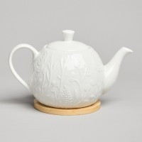 Чайник lefard &quot;meadow&quot; на дер.подставке 22,5*13*11 см 900 мл (587-218)