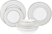 Обеденный сервиз Жемчуг, 6 персон, 21 предмет - NG-I150905B-21D-AL Naomi