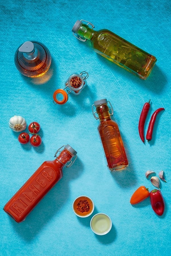 Бутылка clip top с мерными делениями 1 л (66062)