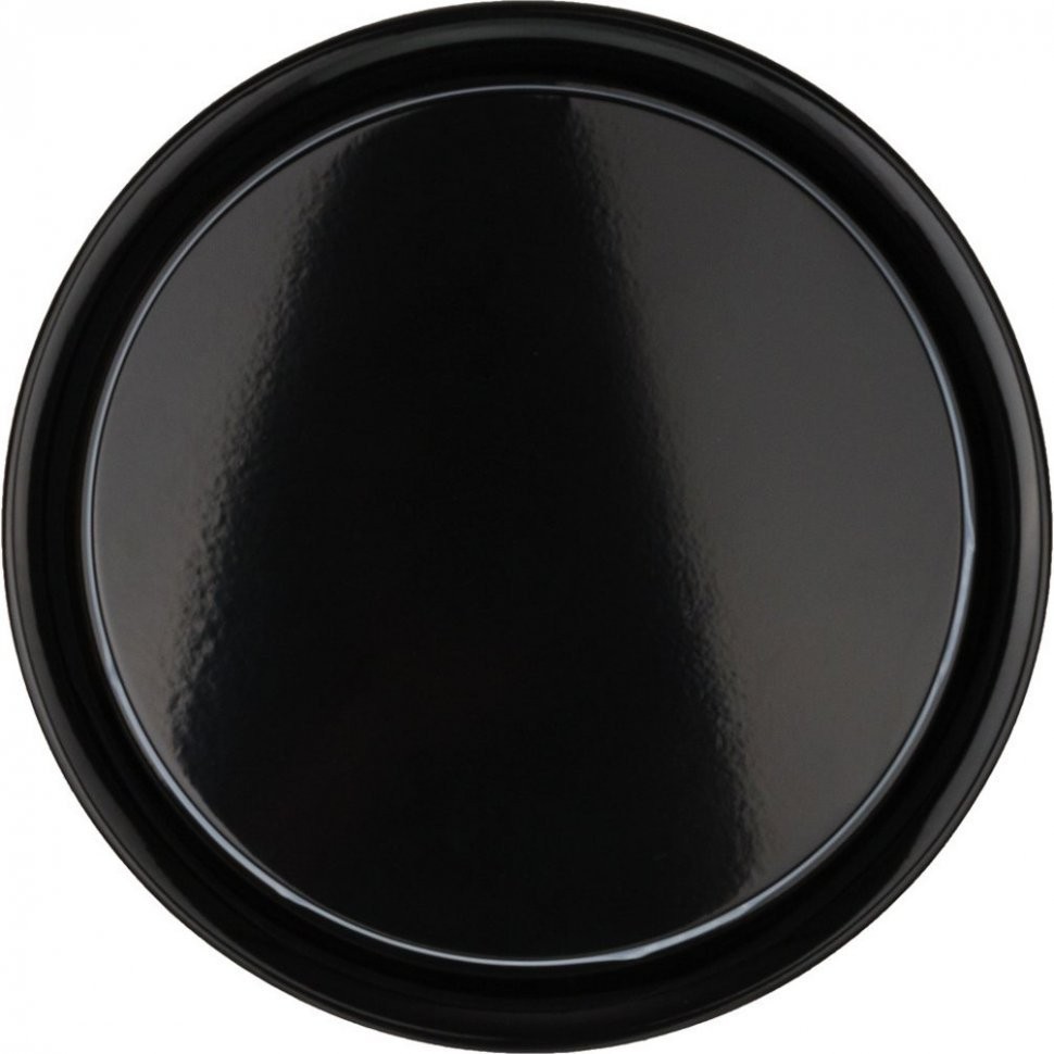 Блюдо для блинов agness "черное золото"  диаметр=28,5 см высота=12 см без упаковки Agness (790-167)