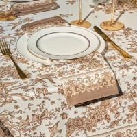 Набор салфеток из 2-х шт &quot;royal garden&quot;,40х40см, 100% хлопок ,бежевый ,твил, Lefard (850-754-8)