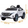 Детский электромобиль Mercedes EQC 400 6V 2WD - HL378-WHITE