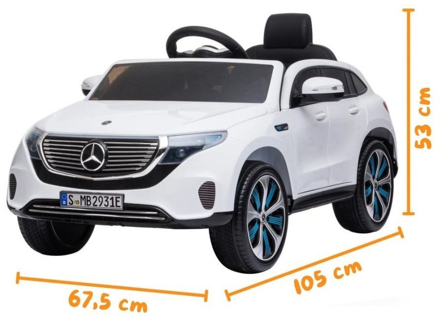 Детский электромобиль Mercedes EQC 400 6V 2WD - HL378-WHITE