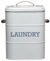 Kitchen Craft Емкость для хранения стиральных принадлежностей Grey LNLAUNDRYGRY