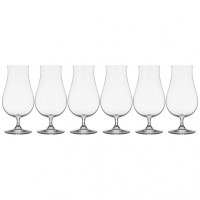 Набор бокалов для пива из 6 шт. &quot;beer&quot; 630 мл высота=20 см. Crystalite Bohemia (669-325)