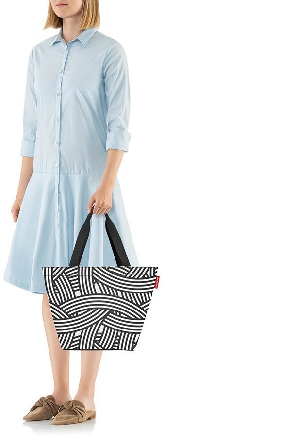 Сумка shopper m zebra (68823)