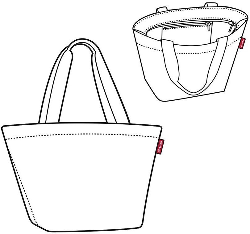 Сумка shopper m zebra (68823)