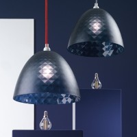 Плафон stella silk, 25х17,5 см, синий (61411)