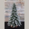 Ель сибирская 230 см заснеженная (74369)