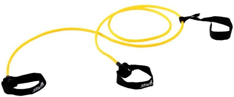Эспандер лыжника-пловца ES-901, 6х9х2200 мм, 2 кг, желтый (237596)
