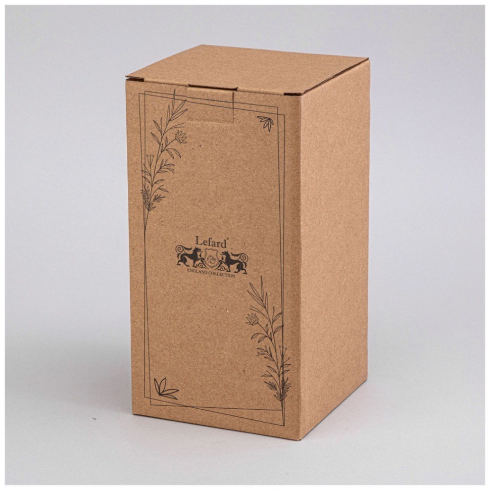 Ваза 11*11*21см цвет: мятный Lefard (374-150)