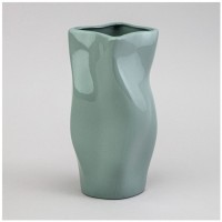 Ваза 11*11*21см цвет: мятный Lefard (374-150)