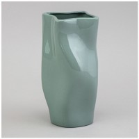 Ваза 11*11*21см цвет: мятный Lefard (374-150)