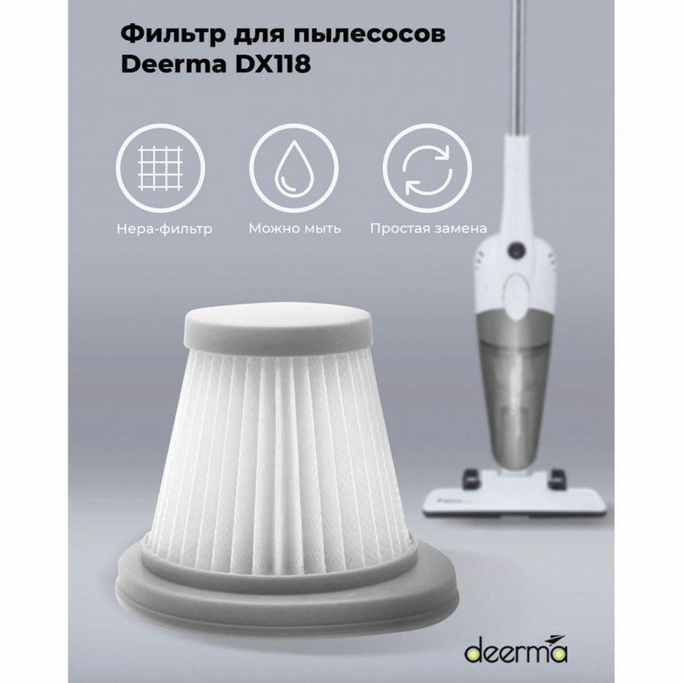 Фильтр для пылесоса DEERMA DX118C DX118C HEPA 456463 (94196)