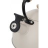 Чайник со свистком бежевый La Cafetière Latte с деревянной ручкой, 1,6 л LCWHKETLAT