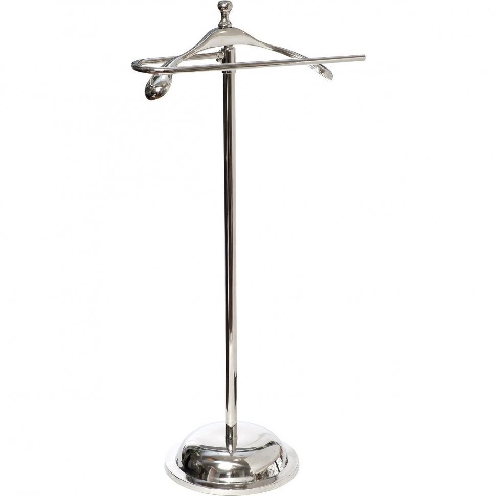 Вешалка напольная регулируемая цвет хром  28*45*158см (TT-00005602)