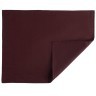 Салфетка под приборы из умягченного льна с декоративной обработкой бордового цвета essential, 35х45 (63126)