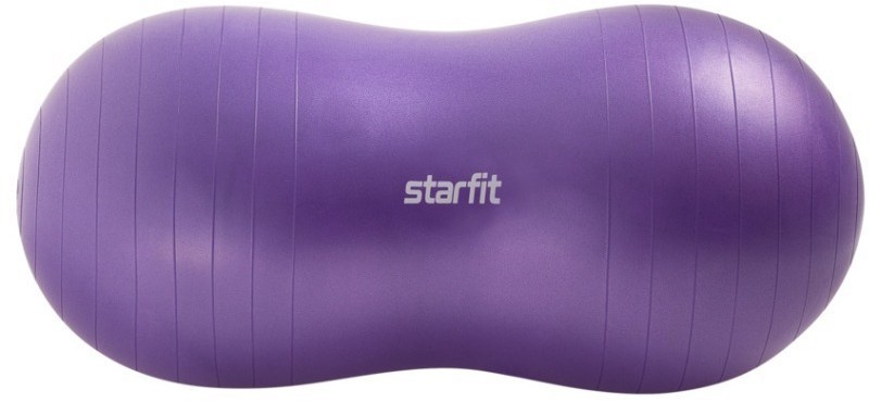 Фитбол GB-803 Арахис, 50x100 см, фиолетовый (1676063)